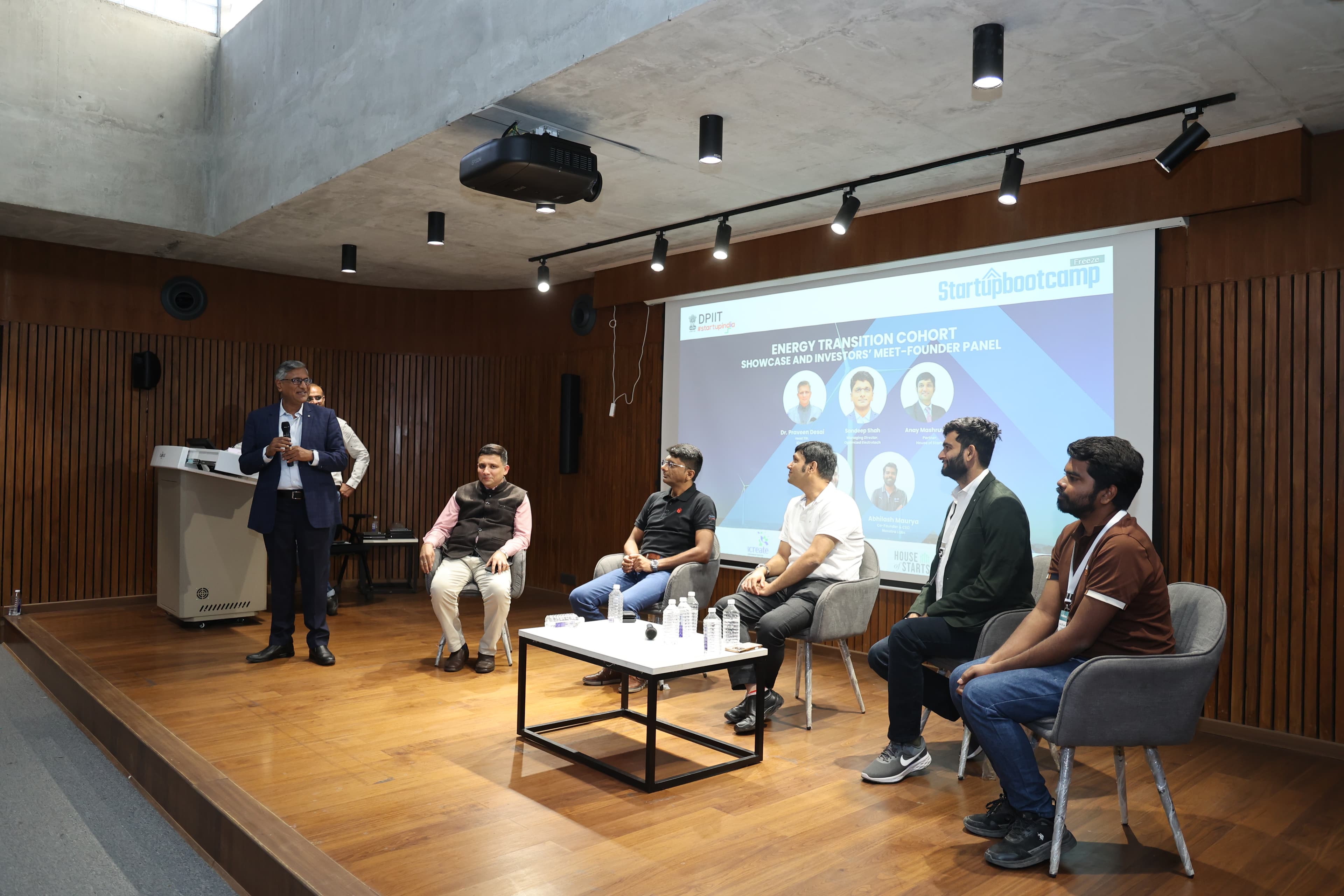 Mentor session with startup founders